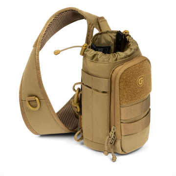 Grayl® Mission Water Bottle Sling (Empty) - 1.7L / Standard View / Coyote Brown